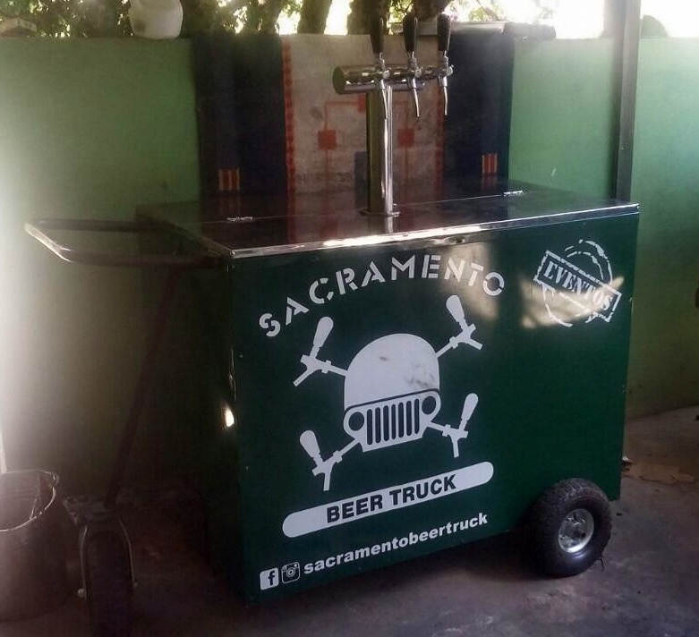 Carrinho de chopeira Sacramento